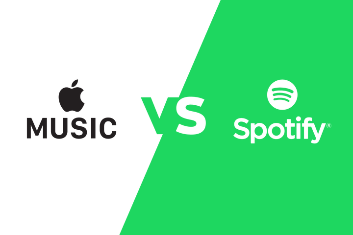Apple Music و Spotify