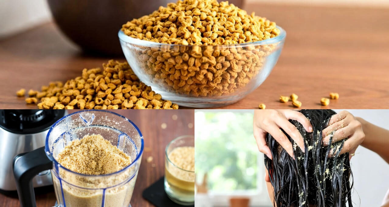 فوائد الحلبة للشعر