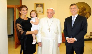 Mauricio_Macri-juliana-macri-pope-francis